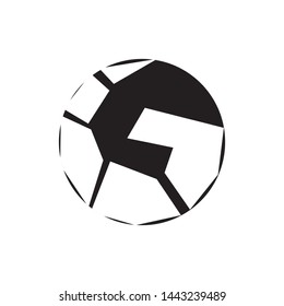 Circle with letter G logo design vector