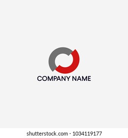 Circle and letter N logo design