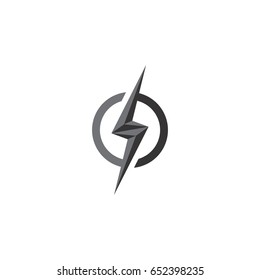 circle letter o with storm logo