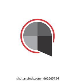 circle with letter q logo