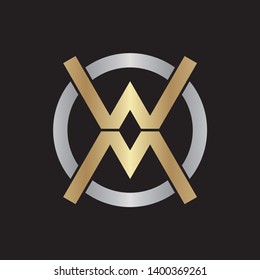 circle with the letters W and M, logo 