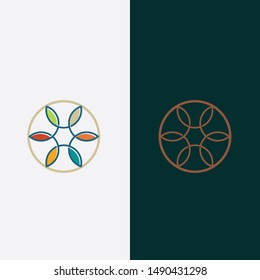 Circle of Life Vector Logo Design