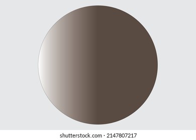 CIRCLE LIKE A PLANET IN WHITE AND BROWN GRADATION. WALLPAPER BACKGROUND COLOR