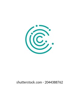 circle line circuit technology logo