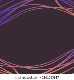 Circle line colorful background. Round pattern