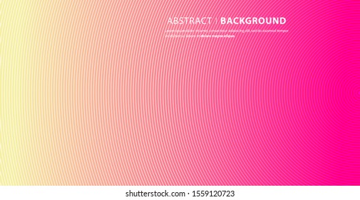 Circle line colorful halftone gradients background. Round for design elements in concept of technology, science or modern. Eps10 vector