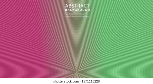 Circle line colorful halftone gradients background. Round for design elements in concept of technology, science or modern. Eps10 vector