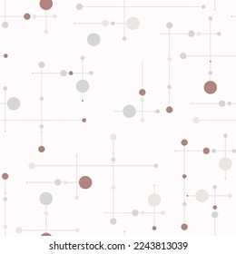 Kreis- und Zeilenkombinationsmuster 02