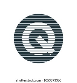 Circle Line Letter