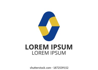 diseño del logotipo de línea de círculo diseño de geometría de línea de silueta de línea en forma creativa aislar ilustración vectorial para cualquier negocio moderno. aplicación de icono de tecnología o sitio web.