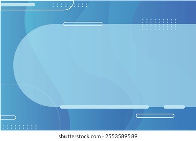 circle line monochromatic blue background