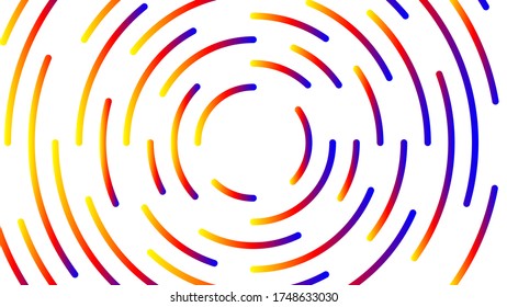 circle line purple bright for modern background, light neon effect motion with line mixed color, glowing light circle graphic for wallpaper, art line swirl shine color for technology digital concept