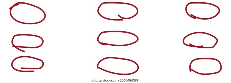 Circle line sketch icon in hand drawn style. Circular scribble doodle vector illustration on isolated design eps 10