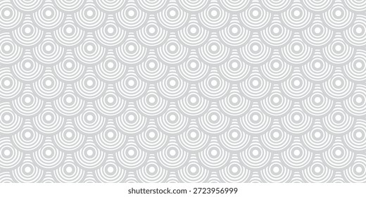 Fondo de Vector de ilustración de estilo japonés de patrón de onda de línea circular