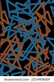 circle lines bold shape patterns colorfull