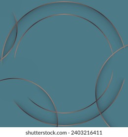 Circle lines on background. New way of your design.
