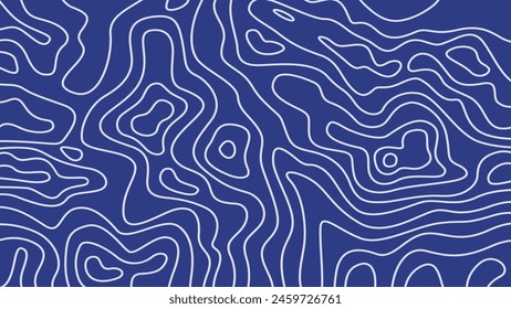 Circle lines on dark blue background. Geometric line art design. Modern blue line. Futuristic technology concept. posters, covers, banners, brochures, websites. Eps 10