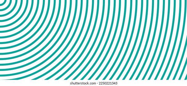 Circle lines pattern on white background. Circle lines pattern for backdrop, brochure, wallpaper template. Realistic lines with repeat circles texture. Simple geometric background, vector illustration