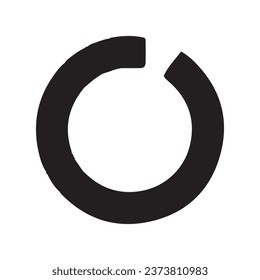 circle load icon element logo