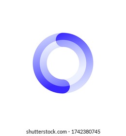 circle loading illustration design vector