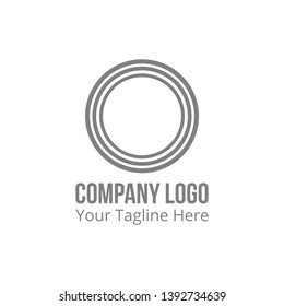 Circle logo design for company logo
