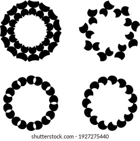 Circle for logo design and decoration