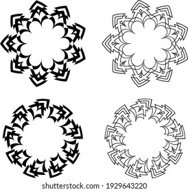 Circle for logo design and decoration
