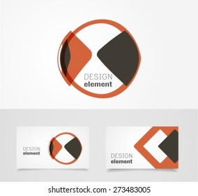 Circle logo design template