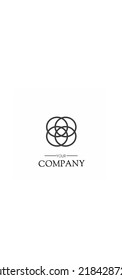 Vektorgrafik des Circle Logo-Designs