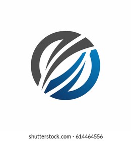 Circle Logo design - vector illustration