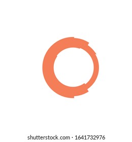 circle logo design vector sign template