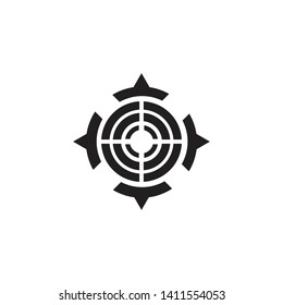 Circle logo design vector template