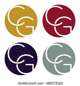 Circle logo icon with a combination of two-letter initials, C and G.
