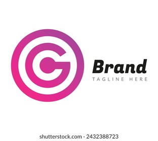 Circle logo icon design template elements. Usable for Branding and Business Logos.
