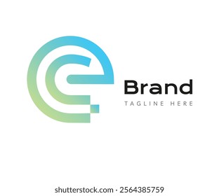 Circle logo icon design template elements. Usable for Branding, Business and Technology Logos.
