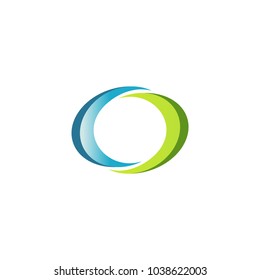circle logo icon vector