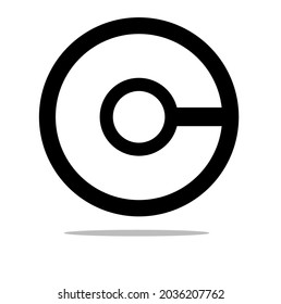 Circle logo initial c and O useable for business or company 
