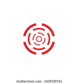 Circle logo inspiration vector template