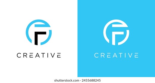 Circle logo letter design | premium vector