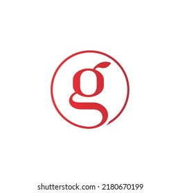 logotipo circular de la letra g