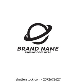circle logo with modern style vector template.