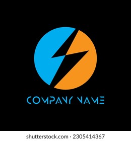 Circle logo with power icon