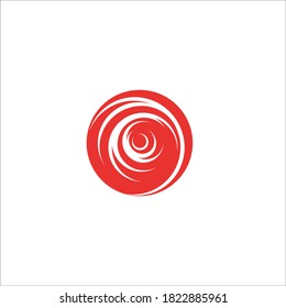 vector de icono de silueta de logotipo de círculo