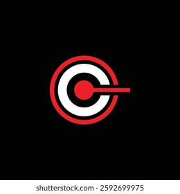 Circle logo stock vector logo design