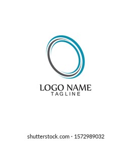 Circle logo and symbol vector icon template app