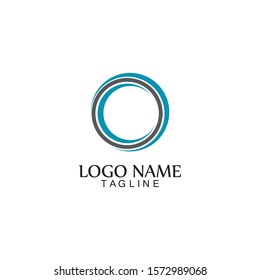 Circle Logo Symbol Vector Icon Template Stock Vector (Royalty Free ...