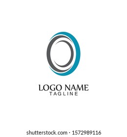 Circle logo and symbol vector icon template app