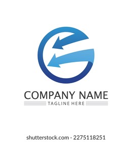 Circle logo and symbol vector icon template app
