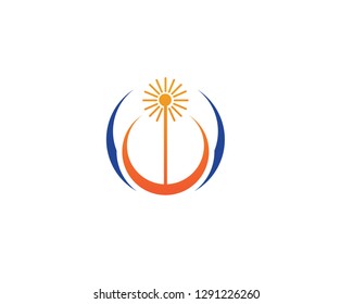  circle logo and symbols business technology

