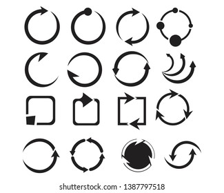 circle logo and symbols Vector